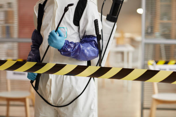 Professional Biohazard technician working in Malvern, IA